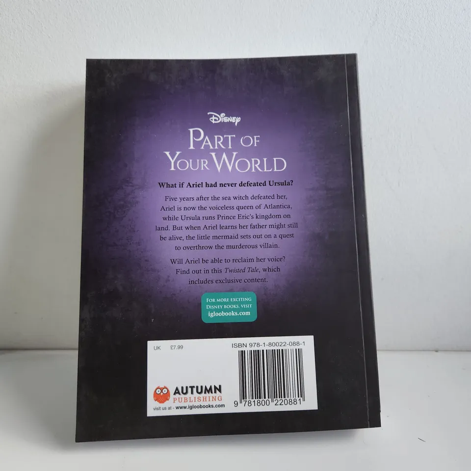 15 COPIES OF DISNEY'S PART OF YOUR WORLD - SPECIAL EDITION