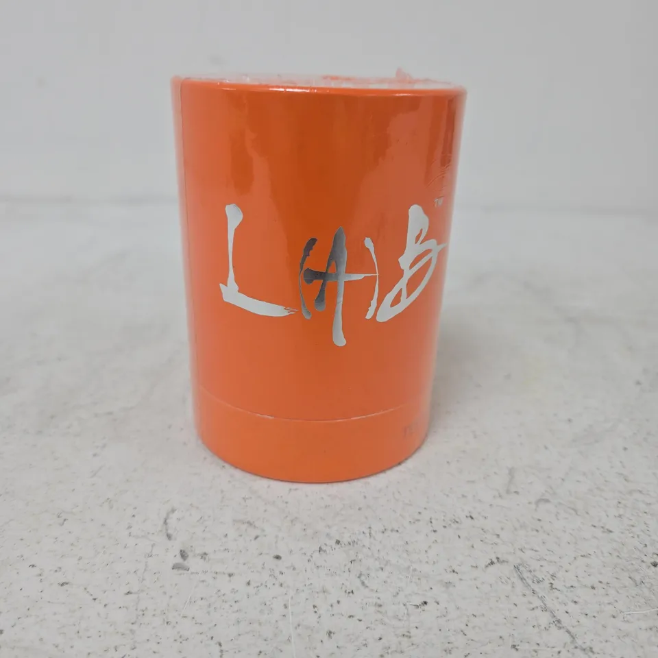 LAB LIFE AND BEAUTY TEETH WHITENING SERUM – ORANGE CYLINDER WITH LOGO