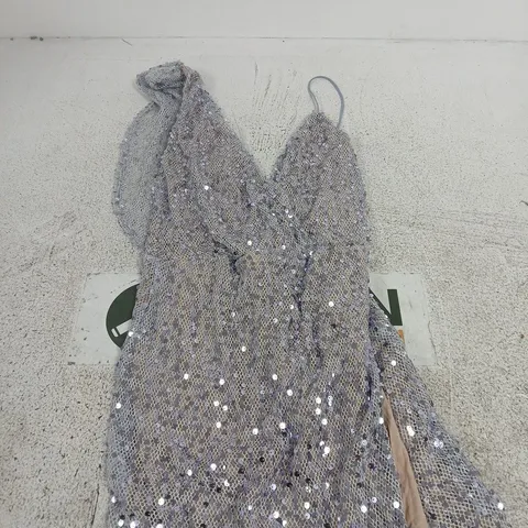 WINONA SEQUIN DRESS – LILAC & SILVER, WOMEN’S EVENINGWEAR