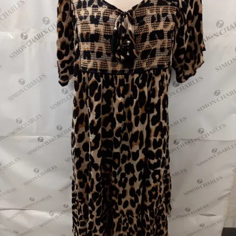 ROMAN MIDI SMOCK DRESS - 14