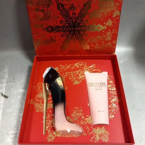 BOXED CAROLINA HERRERA GOOD GIRL BLUSH ELIXIR GIFT SET