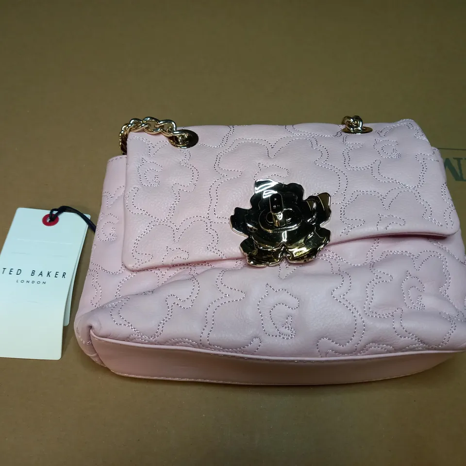 WOMENS TED BAKER MAGNOLIA QUILTED MINI CROSS BODY BAG 