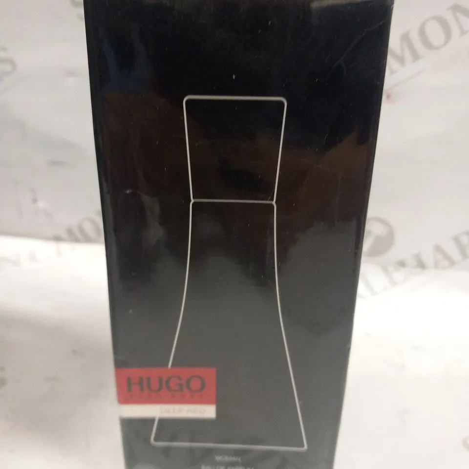 BOXED AND SEALED HUGO BOSS HUGO DEEP RED EAU DE PARFUM SPRAY 90ML 