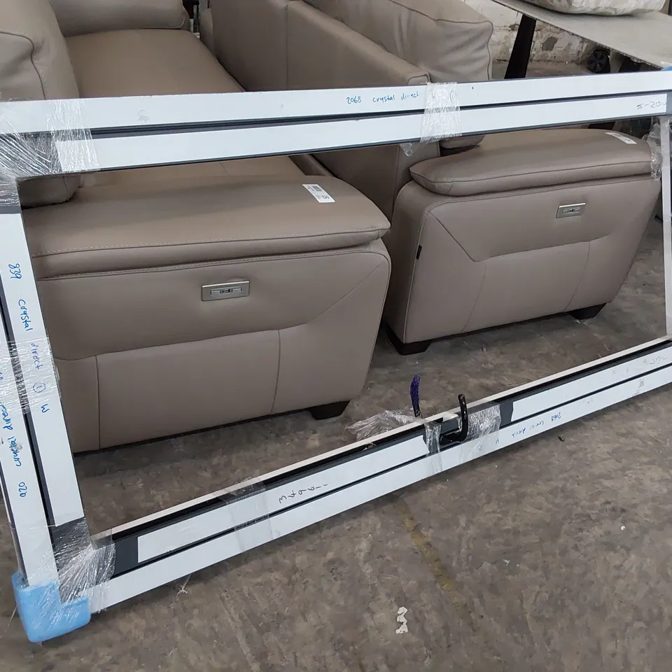 PVCU BROWN DOOR & FRAME (NO INFI PANEL) 2065 × 920mm