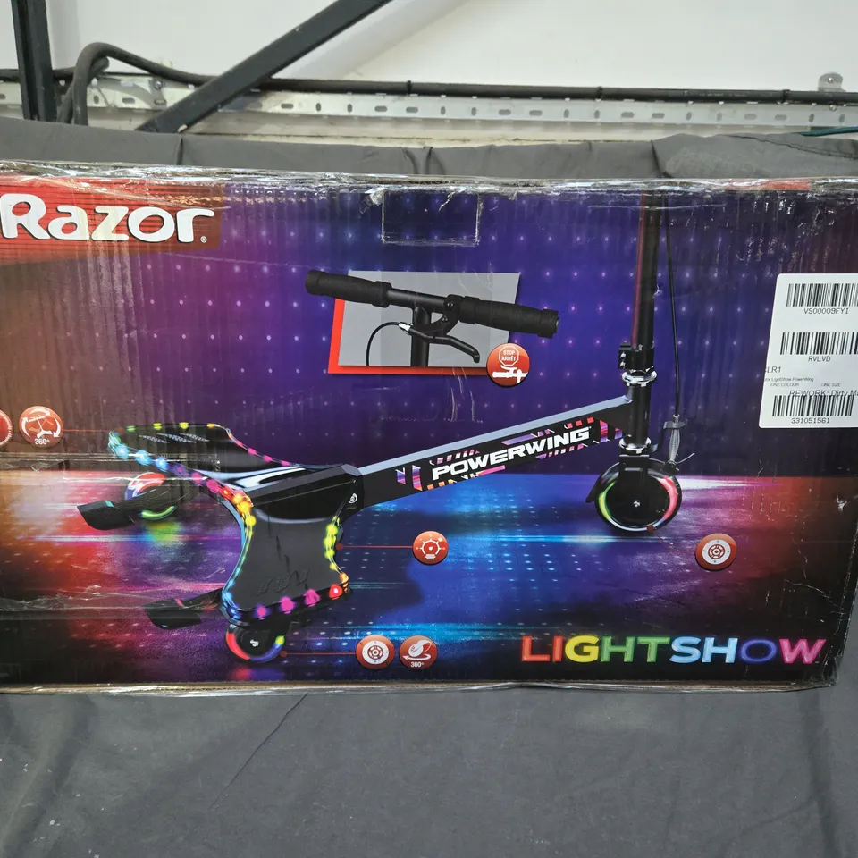 RAZOR LIGHTSHOW POWERWING RRP £129.99