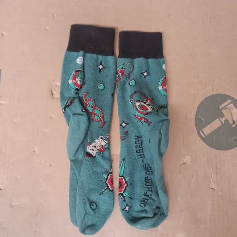 ON THAT ASS PAIR OF SOCKS IN DEEP TEAL SIZE UNSPECIFIED