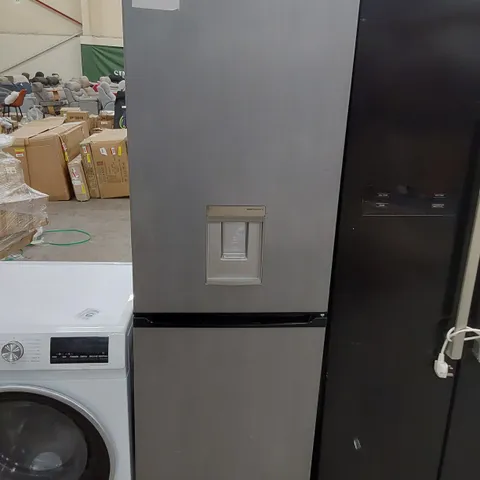 SWAN 54cm SILVER FRIDGE FREEZER SR158120S WITH WATER DISPENCER