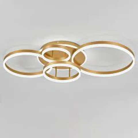 BOXED LIGHTS IN CEILING LIGHT - GOLDEN (1 BOX)