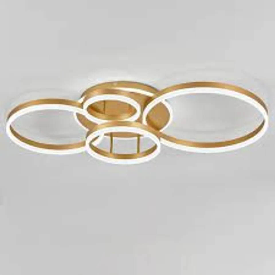 BOXED LIGHTS IN CEILING LIGHT - GOLDEN (1 BOX)