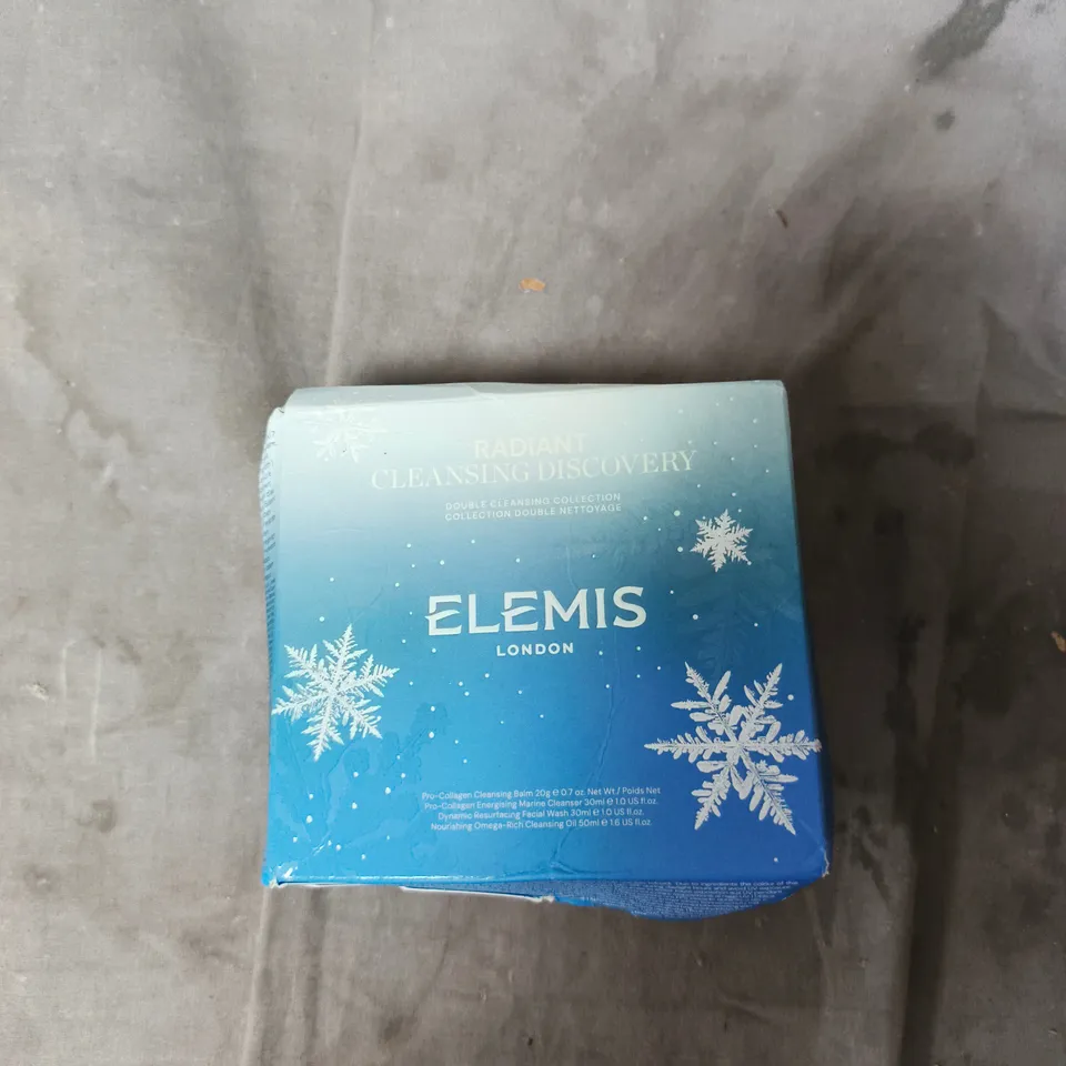 ELEMIS RADIANT CLEANSING DISCOVERY GIFT SET – LONDON (BOXED)