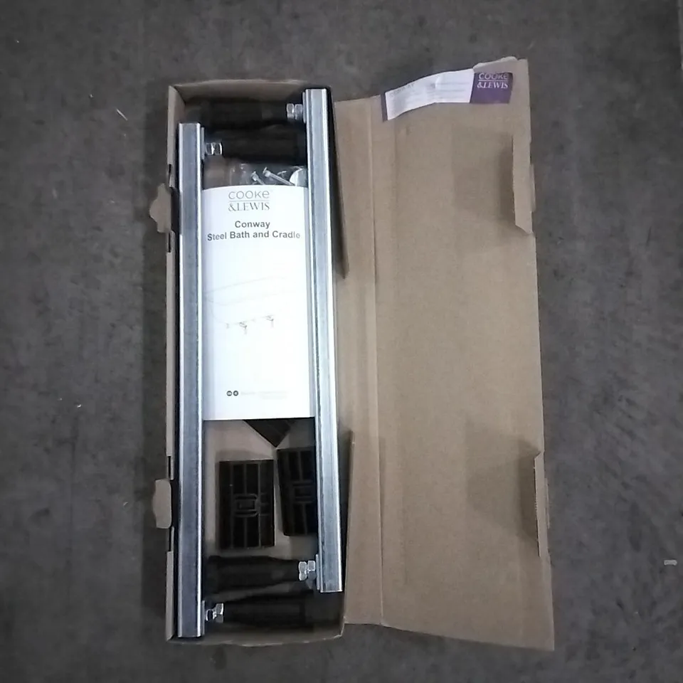 CONWAY ADJUSTABLE STEEL BATH LEG SET