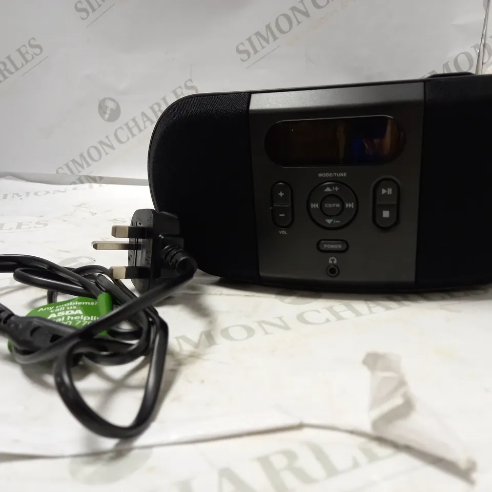 ASDA TECH CD BOOMBOX