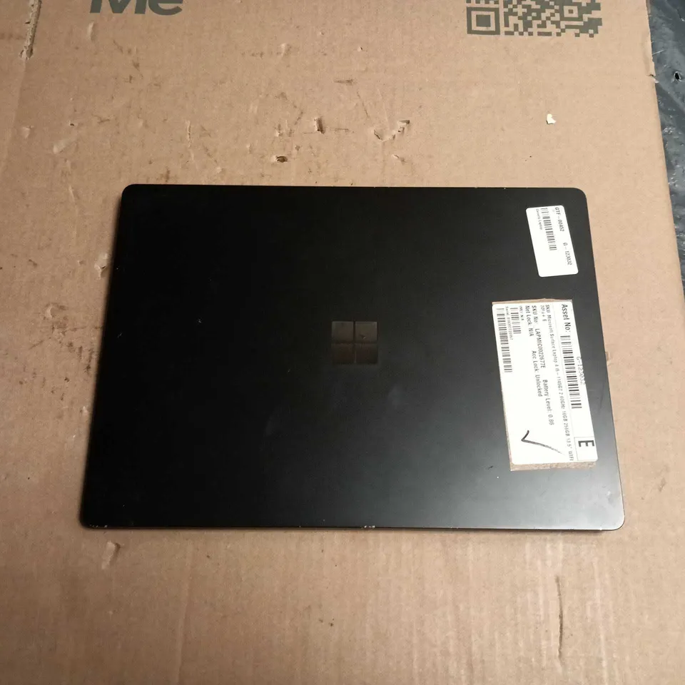 UNBOXED MICROSOFT SURFACE LAPTOP 4 13.5" I5-1145G7, 16GB RAM, 256GB SSD, BLACK
