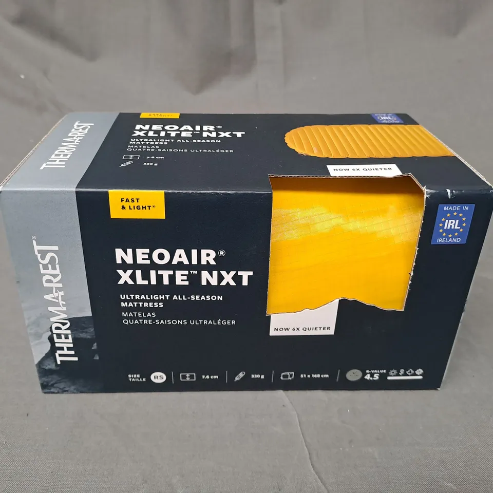 NEOAIR XLITE NXT ULTRALIGHT ALL-SEASON MATTRESS