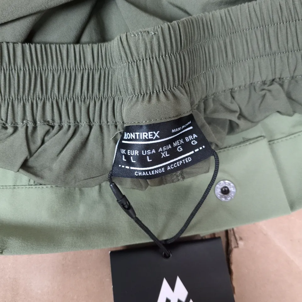 MONTIREX MONTAGNE PANTS IN GREEN - LARGE