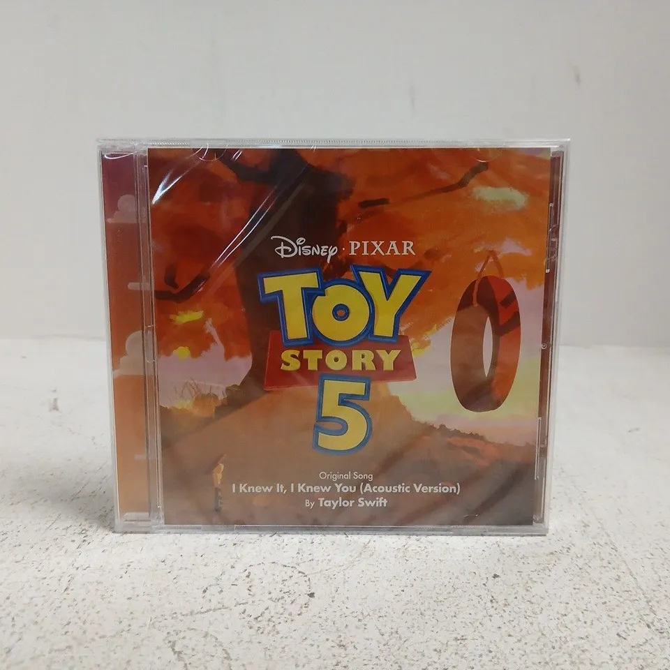 TOY STORY 5 ORIGINAL SONG SINGLE CD - I KNEW IT, I KNEW YOU (ACOUSTIC VERSION) BY TAYLOR SWIFT
