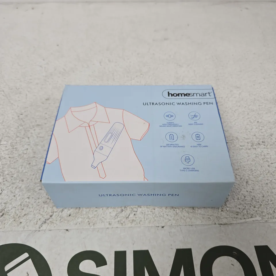 BOXED HOMESMART ULTRASONIC WASHING PEN