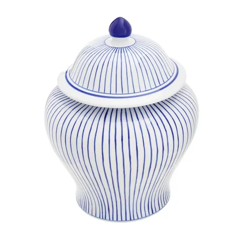 BOXED NORALEE HANDMADE CERAMIC/PORCELAIN DECORATIVE URNS & JARS