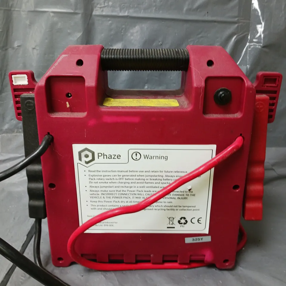 PHASE 4-IN-1 12V 17AH JUMP STARTER - COLLECTION ONLY