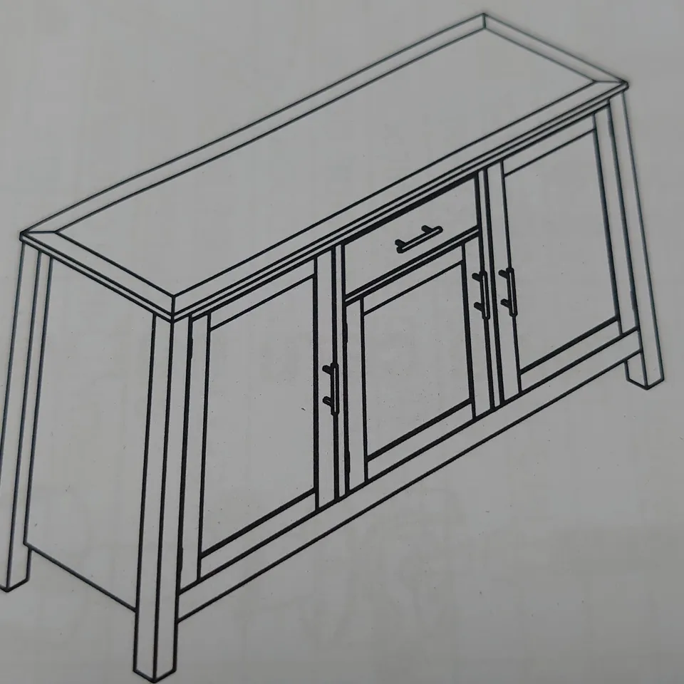 BRAND NEW BOXED OAKRIDGE LARGE SIDEBOARD (2 BOXES)