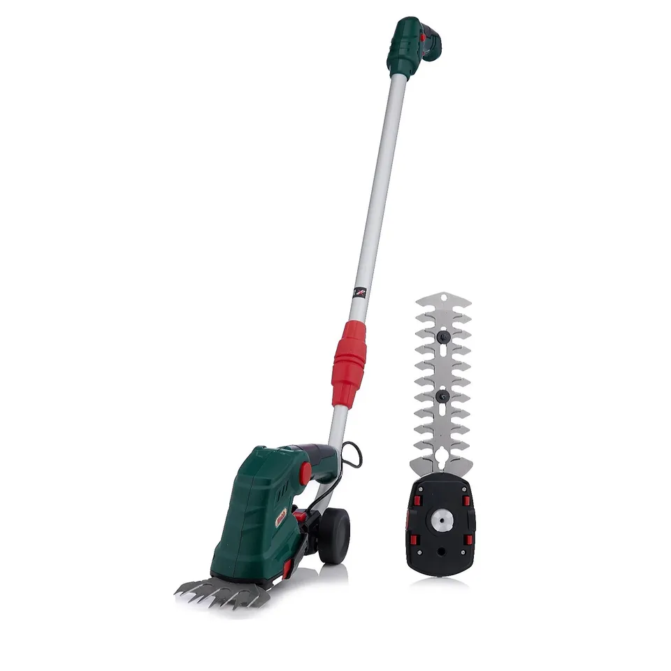 WEBB 7.2V 2 IN 1 GRASS SHRUB SHEARS WITH POLE HANDLE