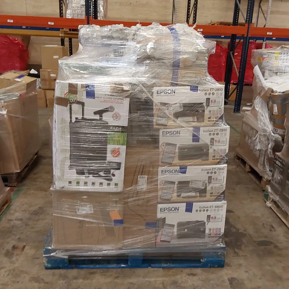 PALLET OF APPROXIMATELY 20 UNPROCESSED RAW RETURN HOUSEHOLD AND ELECTRICAL GOODS TO INCLUDE;