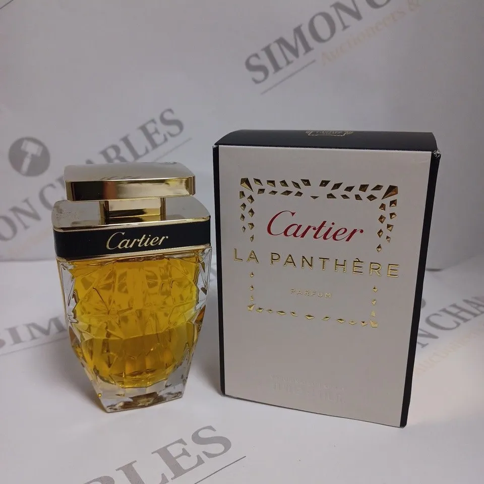 BOXED CARTIER LA PANTHERE LIMITED EDITION EAU DE PARFUM SPRAY 50ML