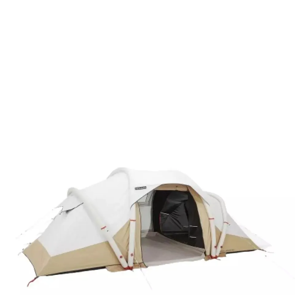 DECATHLON 4-PERSON, 2-BEDROOM INFLATABLE CAMPING TENT, AIR SECONDS 4.2