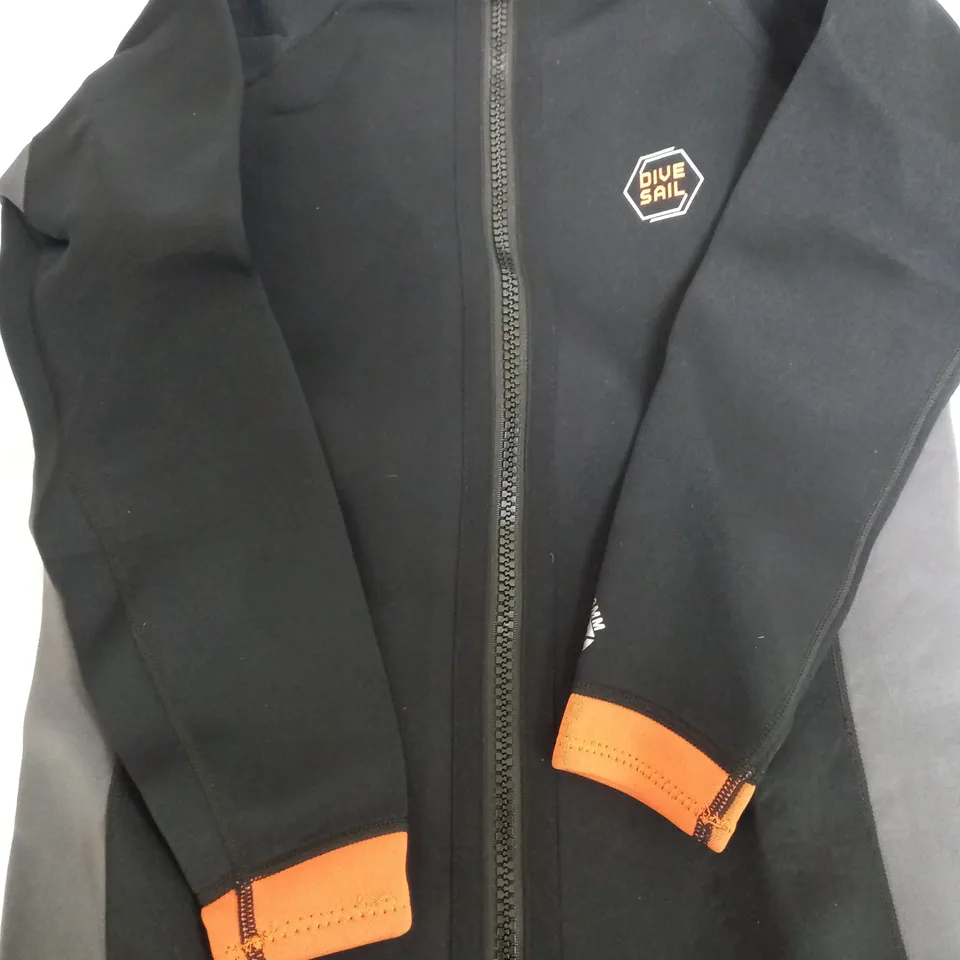 DIVE & SAIL WET JACKET IN BLACK - XL