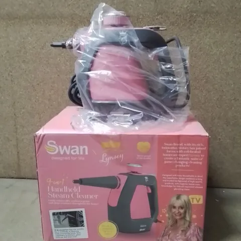 BOXED SWAN HANDHELD STEAM CLEANER 