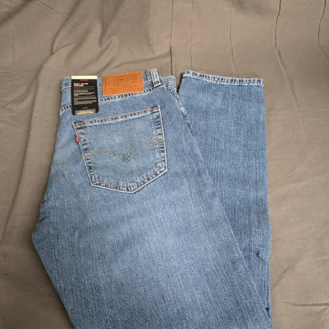 LEVI'S 512 SLIM TAPER JEANS IN BLUE SIZE 34W 30L