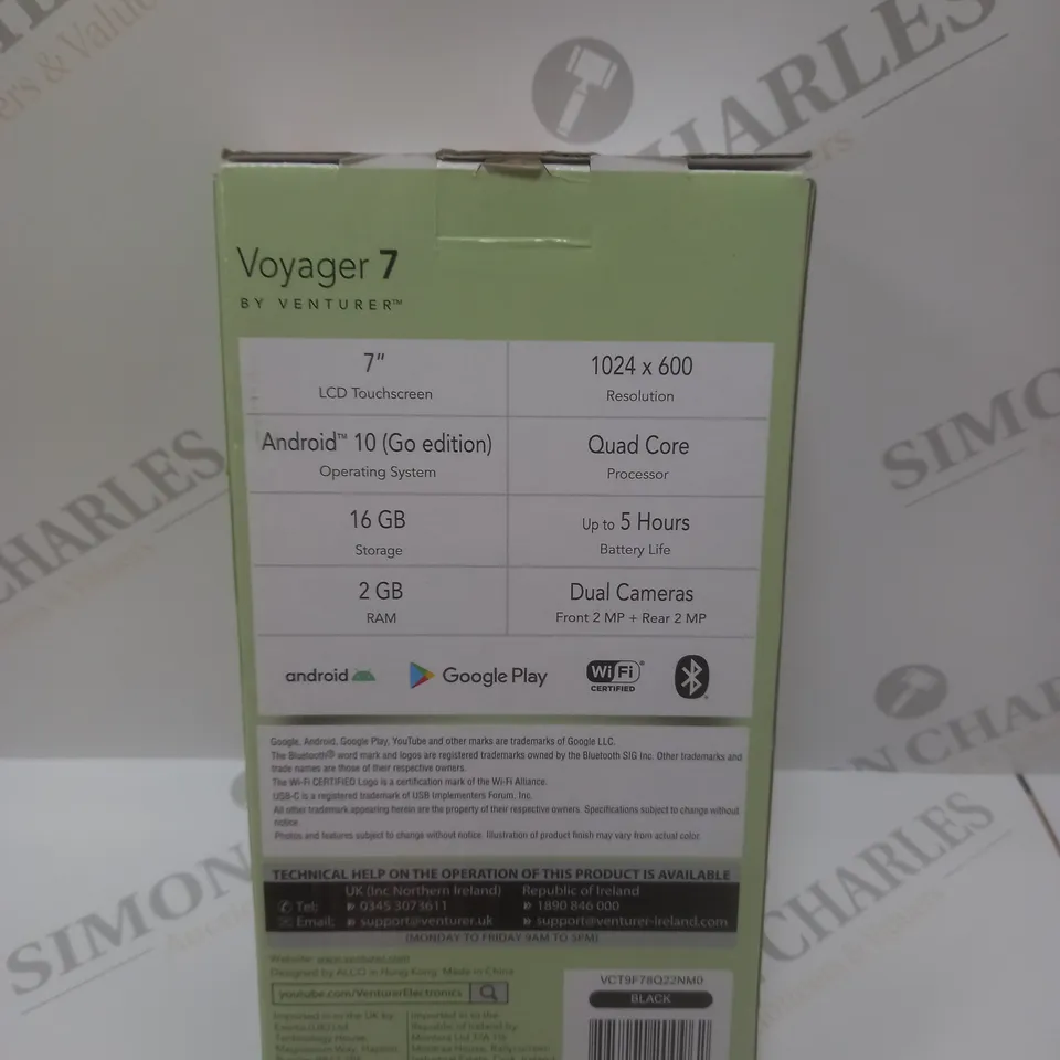 BRAND NEW BOXED VENTURER VOYAGER 7 TABLET