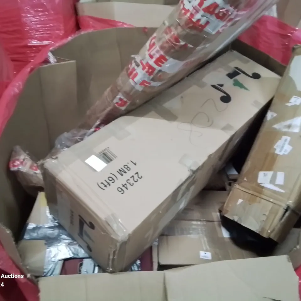 PALLET CONTAINING VARIOUS ITEMS TO INCLUDE X2 TURNTABLE SYSTEMS CHAIRS, HOUSEHOLD ITEMS ETC.