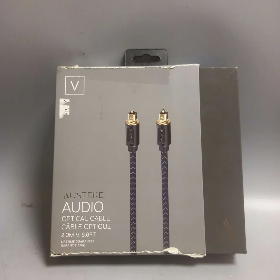 BOXED AUSTERE AUDIO OPTICAL CABLE 2M