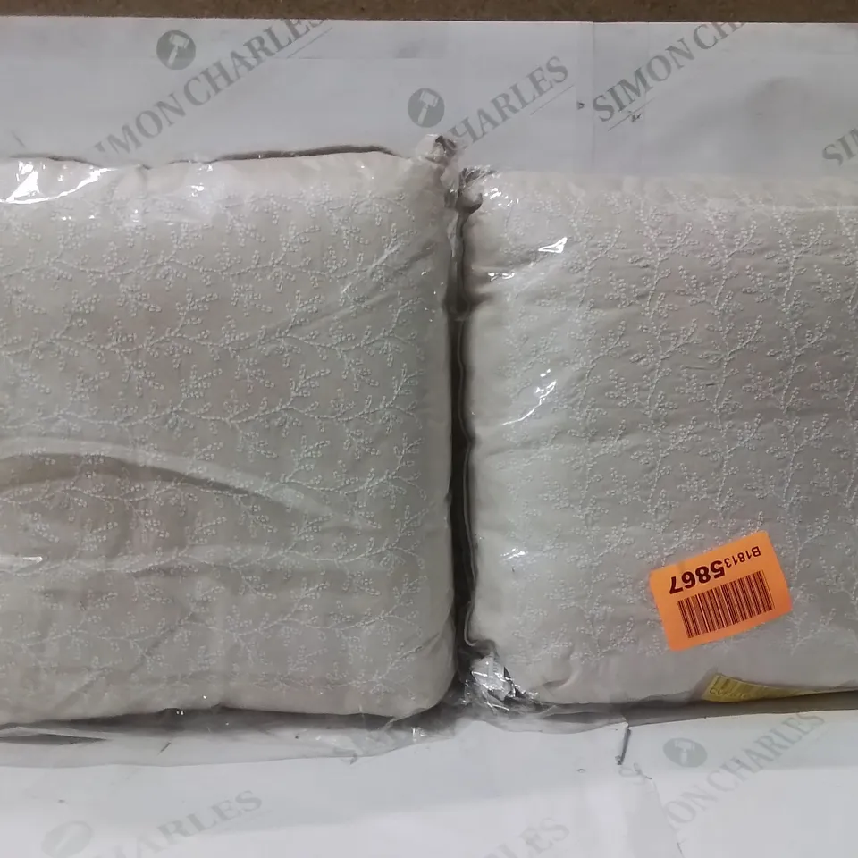 BRAND NEW SEALED SET OF 2 THYME CUSHION LINEN