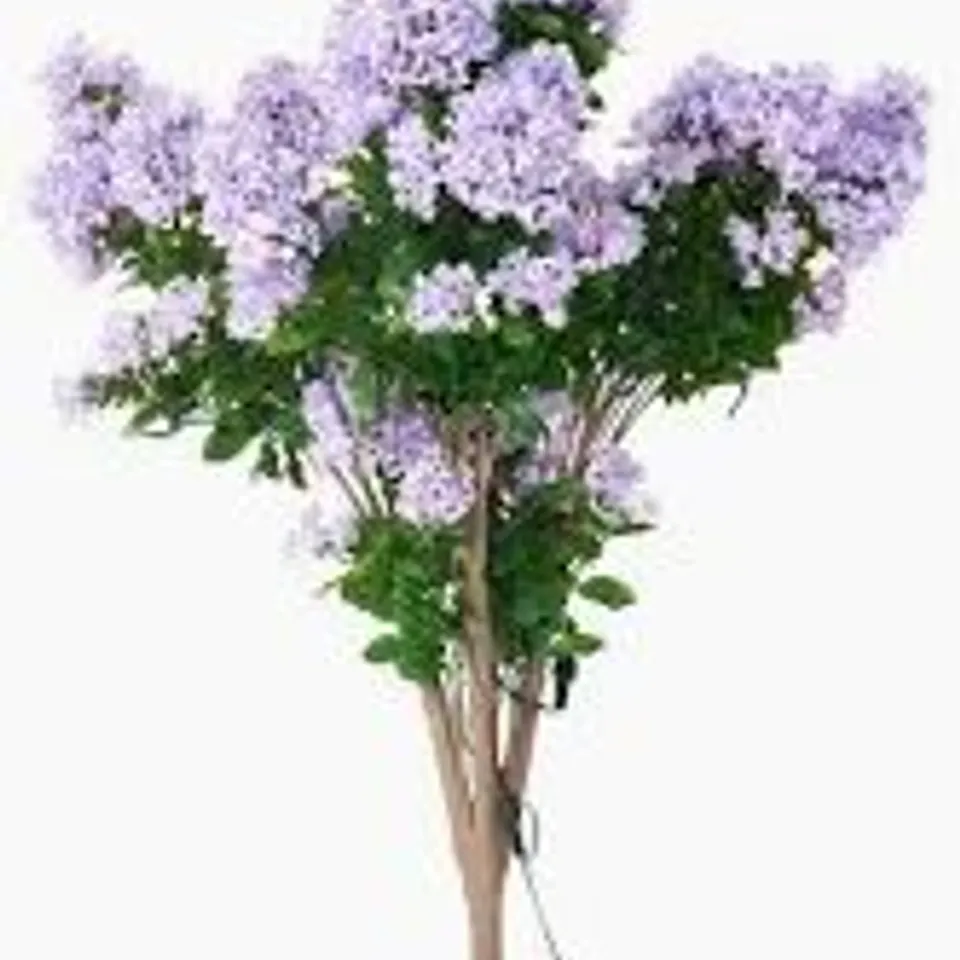 BOXED GARDEN REFLECTIONS PRE LIT FAUX CREPE MYRTLE TREE - COLLECTION ONLY