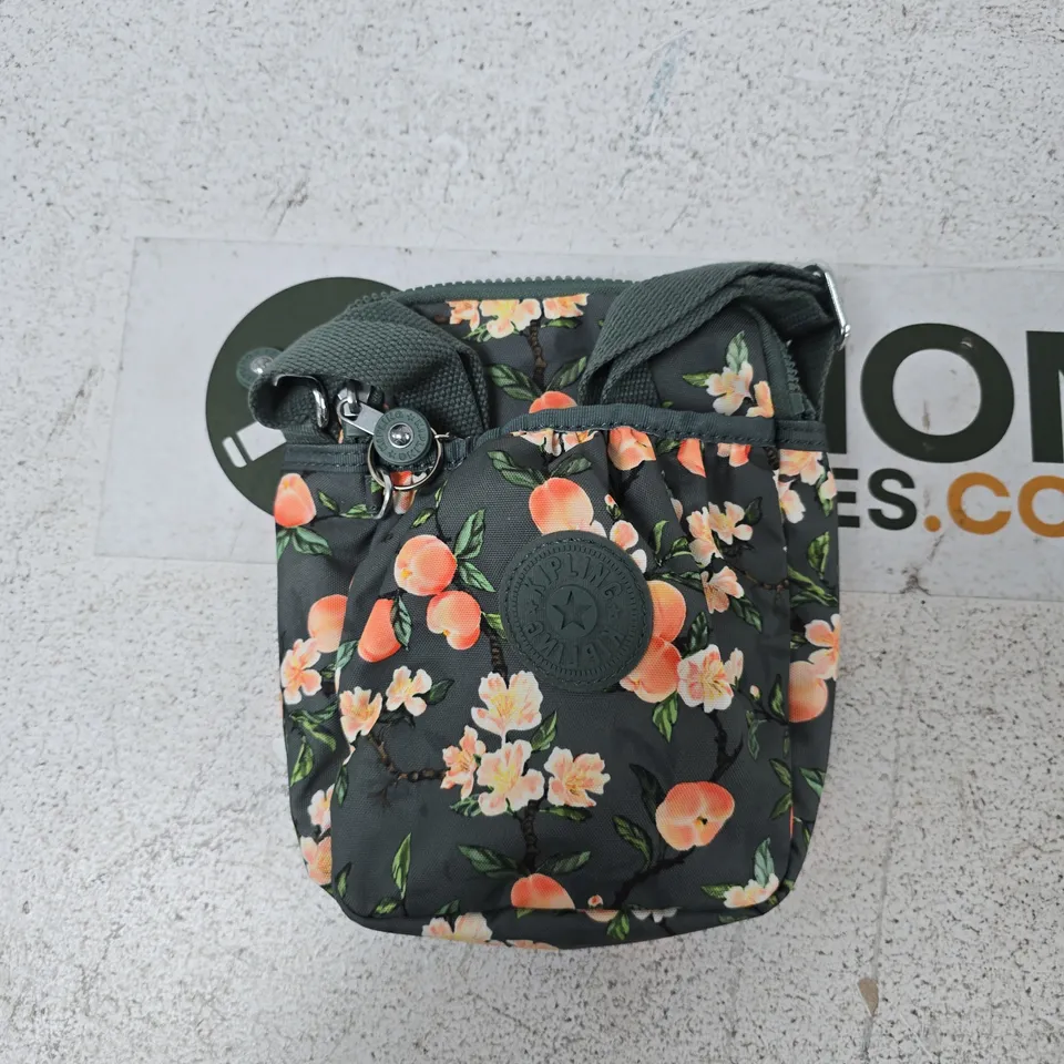 KIPLING FLORAL CROSS BODY BAG 