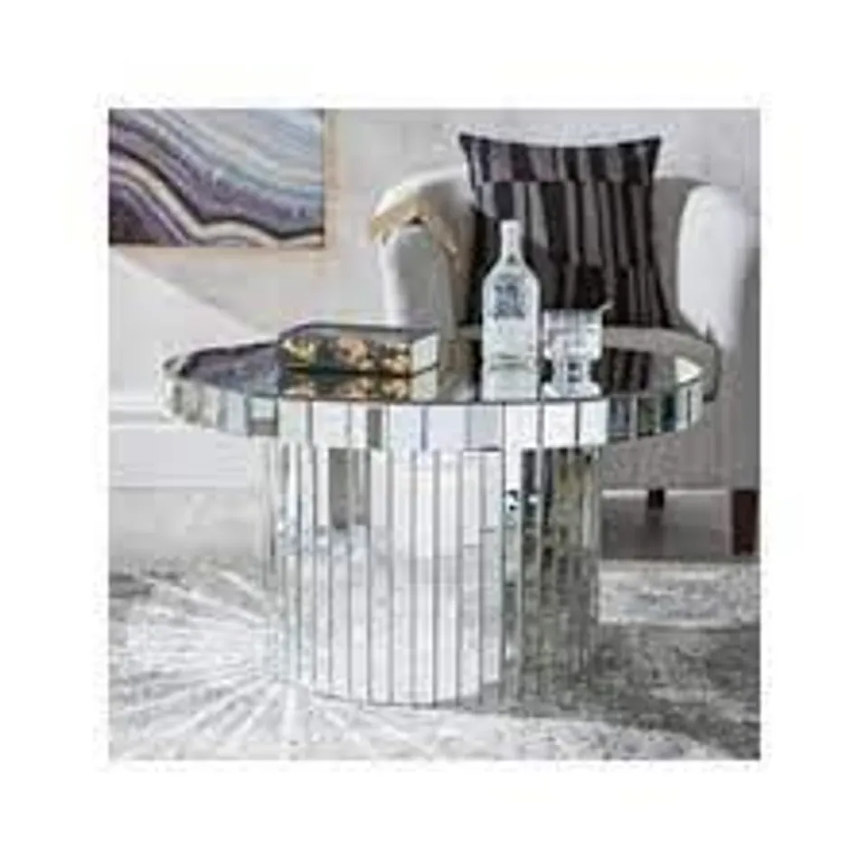 GRADE 1 AZALEA MIRROR TOP COFFEE TABLE- 1 BOX 
