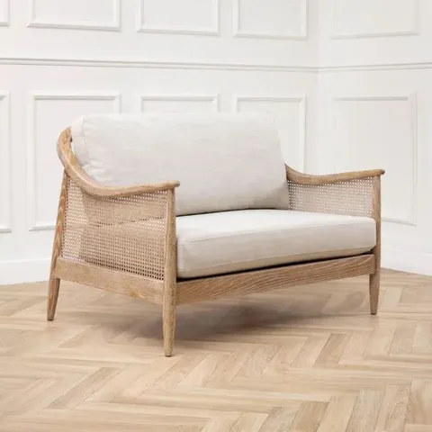 BOXED VOYAGE MAISON REMI 2 SEATER OCCASIONAL CHAIR (1 BOX)