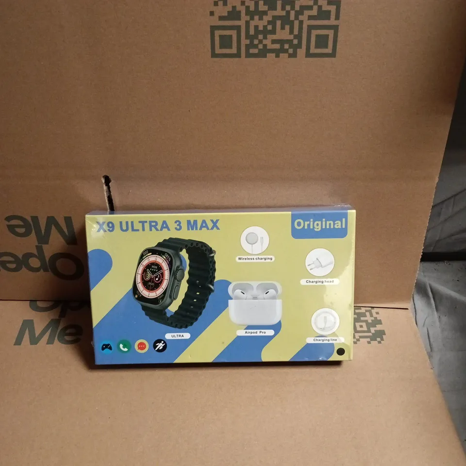 X9 ULTRA 3 MAX SMARTWATCH – BOXED (ORIGINAL)