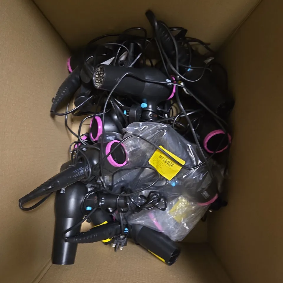 APPROXIMATELY 10 SBB STYLE TOOLS HAIR DRYERS - COLLECTION ONLY 