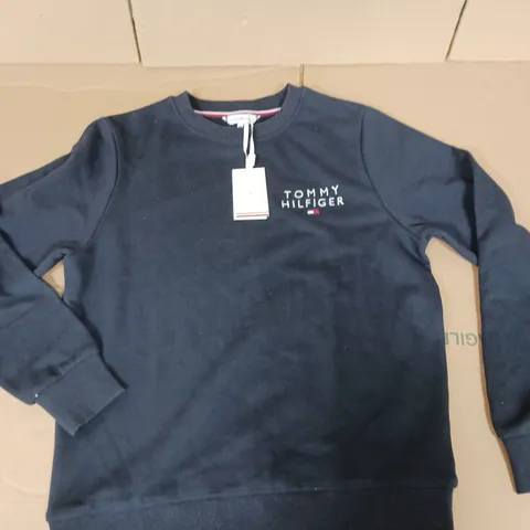 TOMMY HILFIGER NAVY TRACK TOP - XS