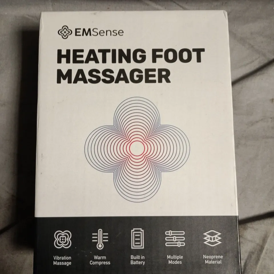 BOXED EMSENSE HEATING FOOT MASSAGER 