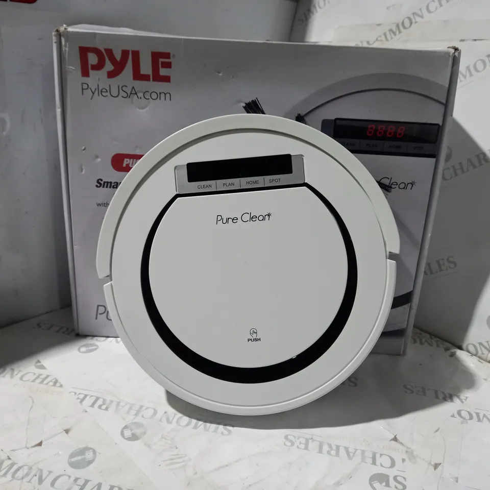 BOXED PYLE SMART ROBOT VACUUM PUCRC90UK