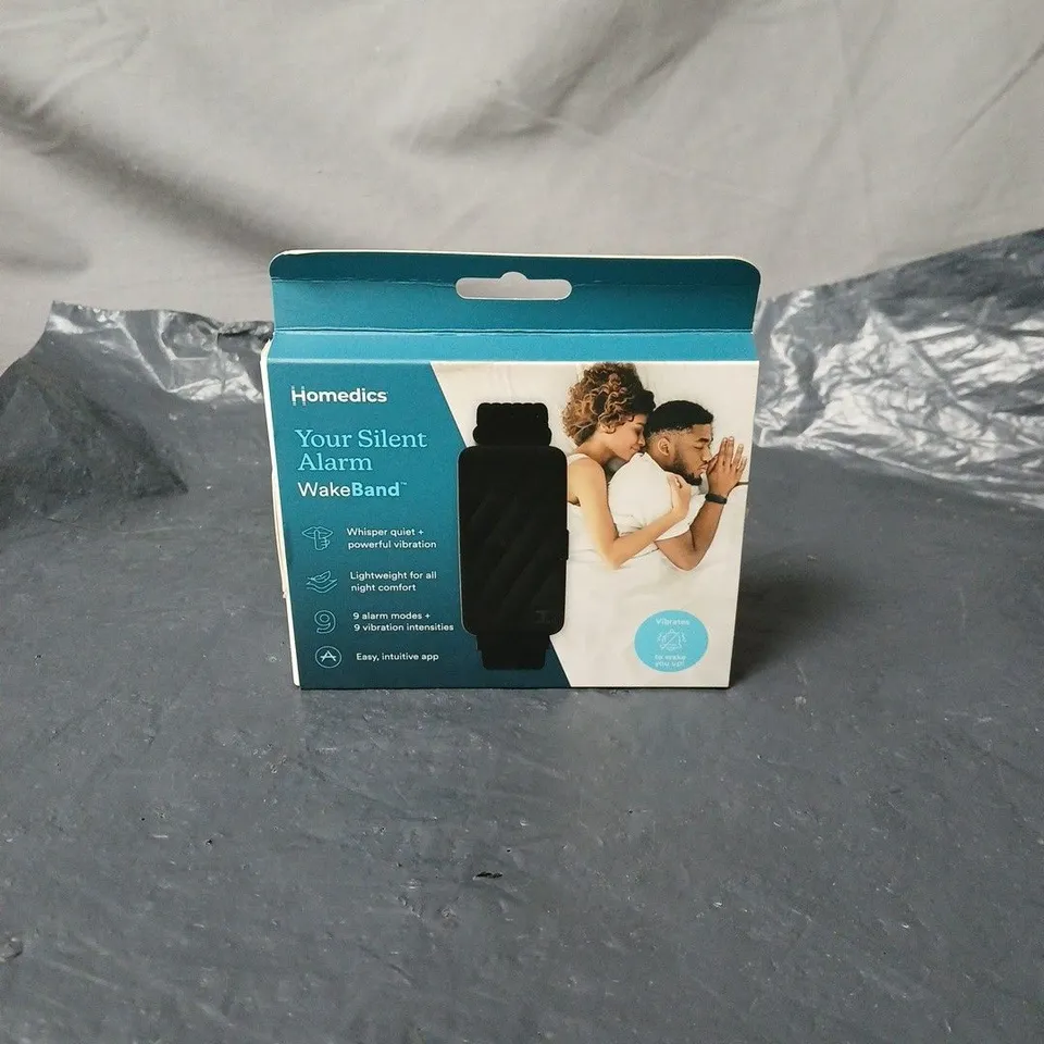 HOMEDICS YOUR SILENT ALARM WAKEBAND BOXED