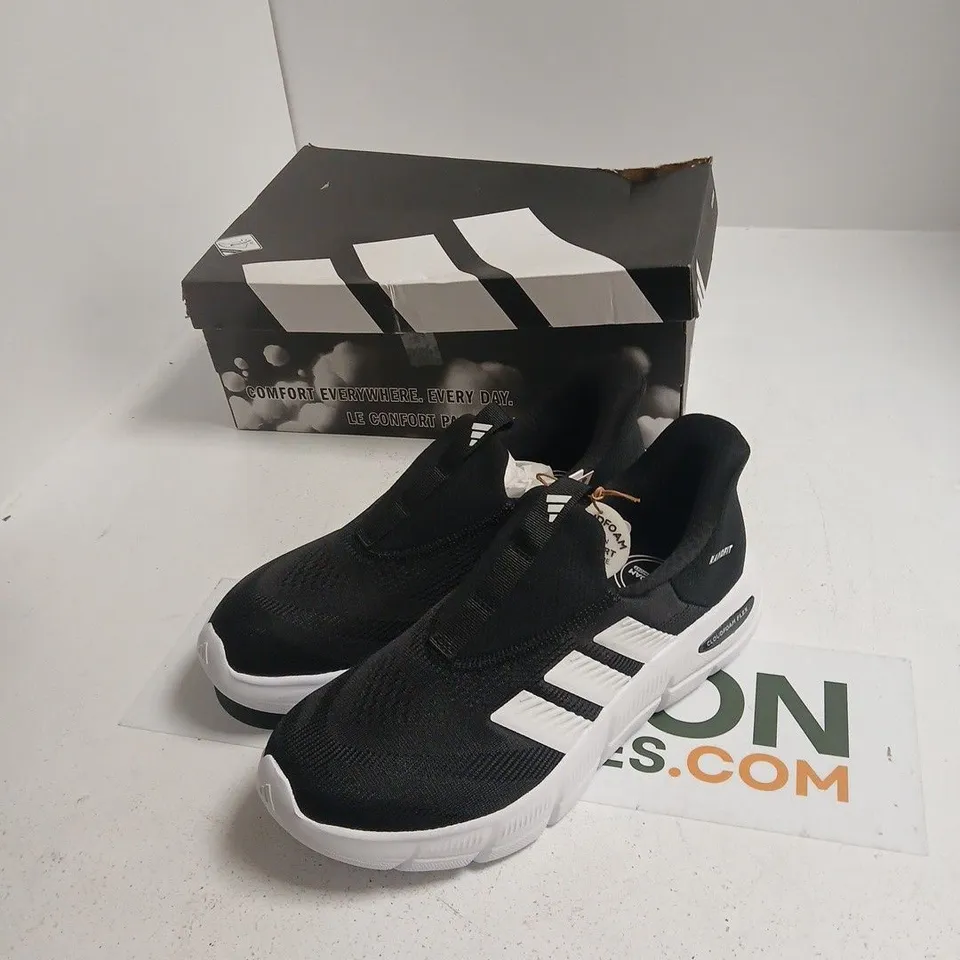 ADIDAS CLOUDFOAM FLEX LOUNGE RA TRAINERS - BLACK, UK 7 (US 7.5, EU 40 2/3)