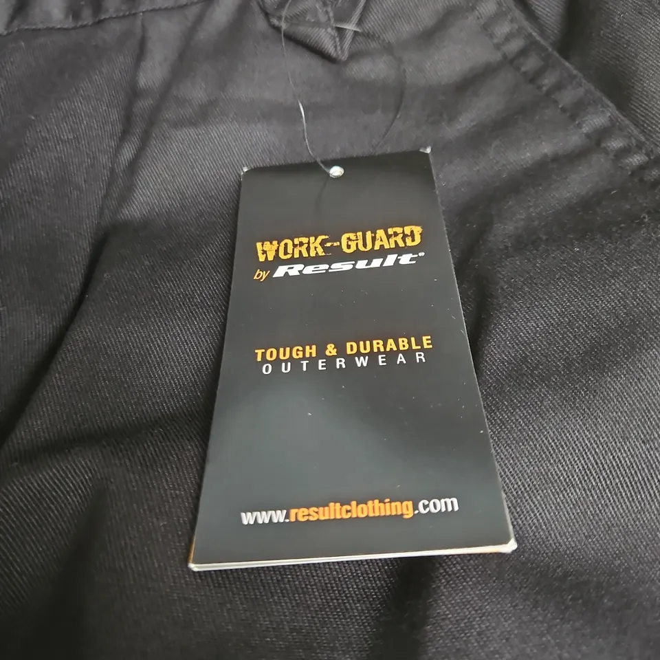RESULT WORK GUARD LARGE BLACK WORK TROUSERS WITH TAGS
