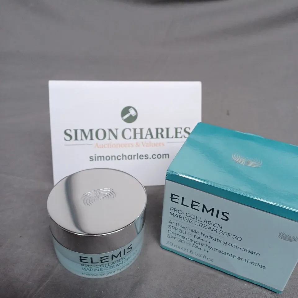 BOXED ELEMIS PRO-COLLAGEN MARINE CREAM SPF30 50M