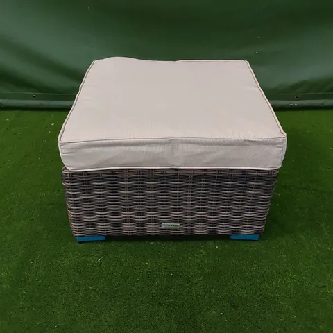 DESIGNER GARDEN/PATIO STOOL WITH CUSHION