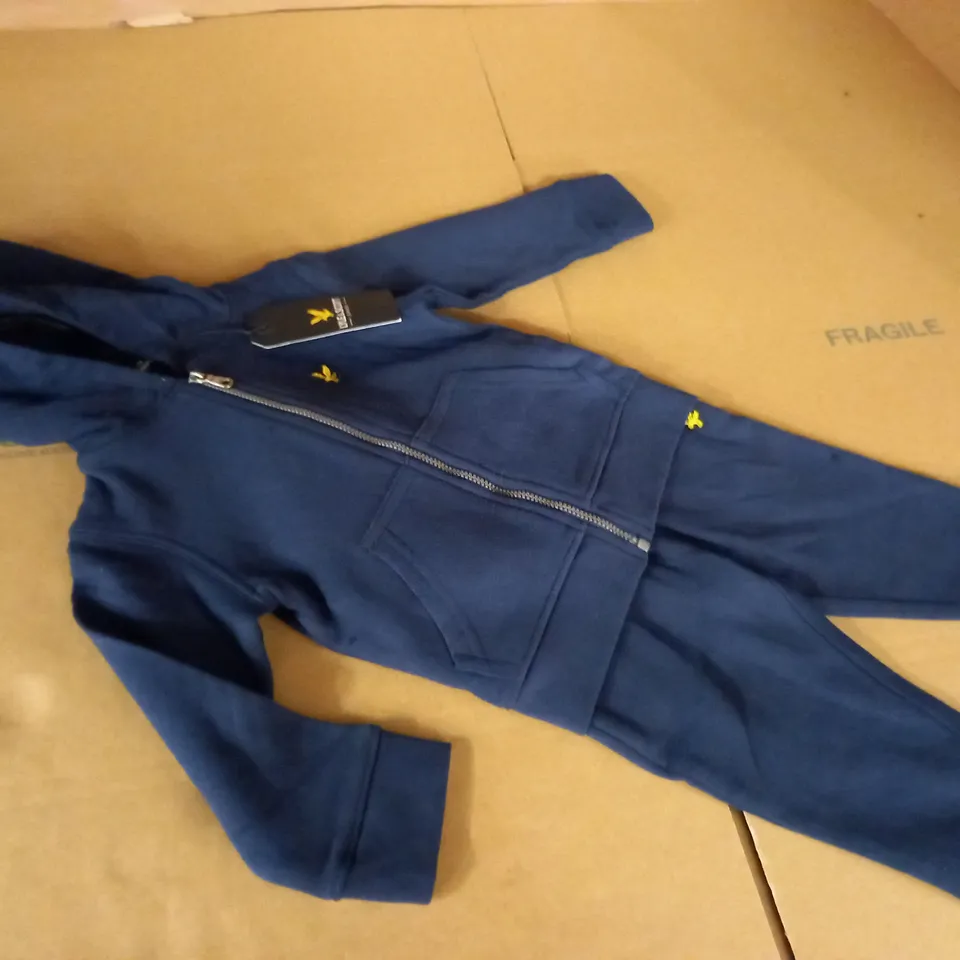 LYLE & SCOTT KIDS NAVY TRACKSUIT - 12M